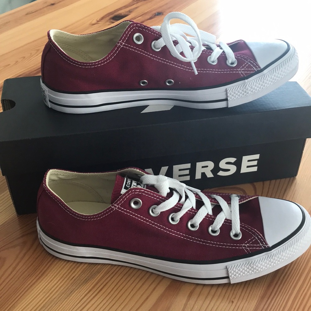 Maroon Converses